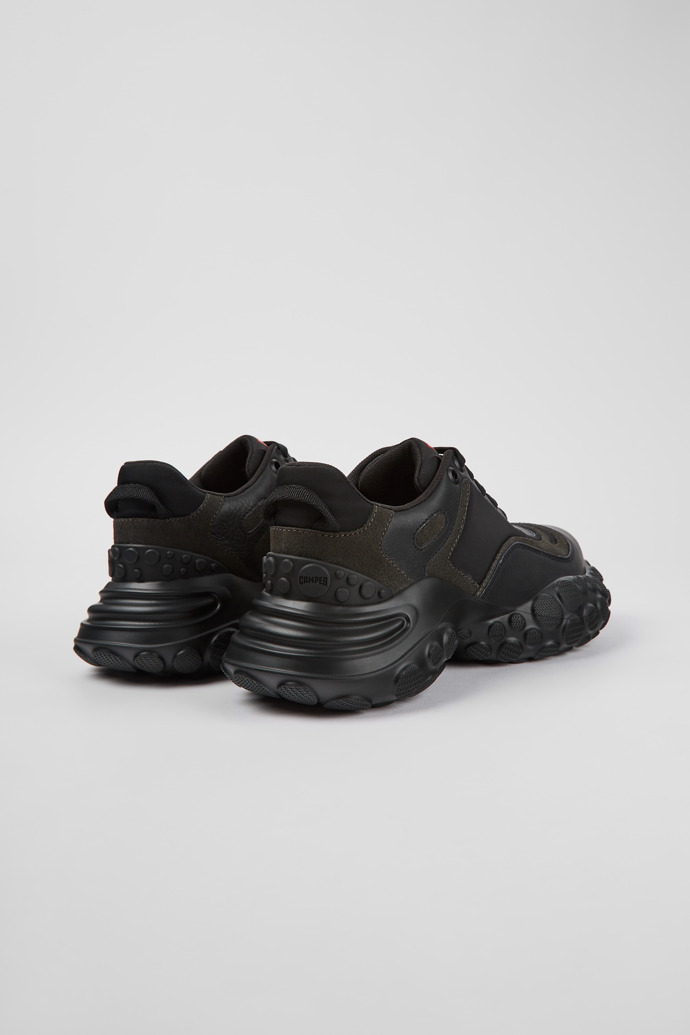Camper Pelotas Mars - Schwarze Damensneaker aus Textil/Leder