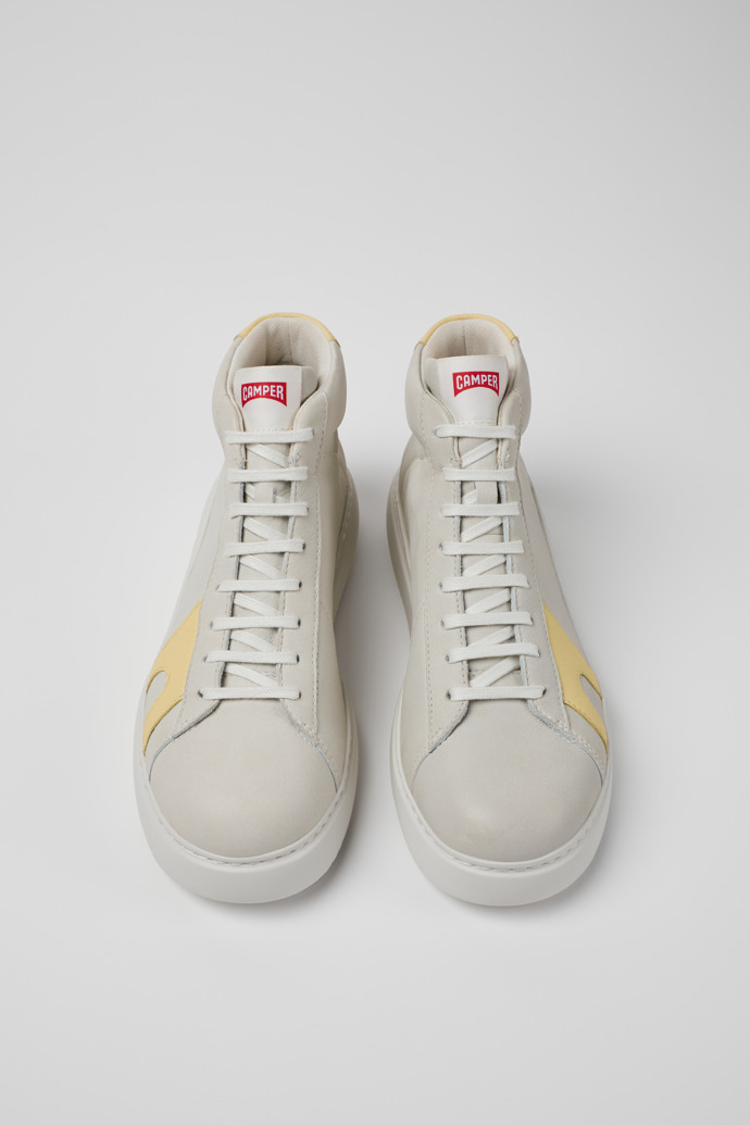 Camper Runner K21 - Mehrfarbige Lederstiefel-Sneaker für Herren.