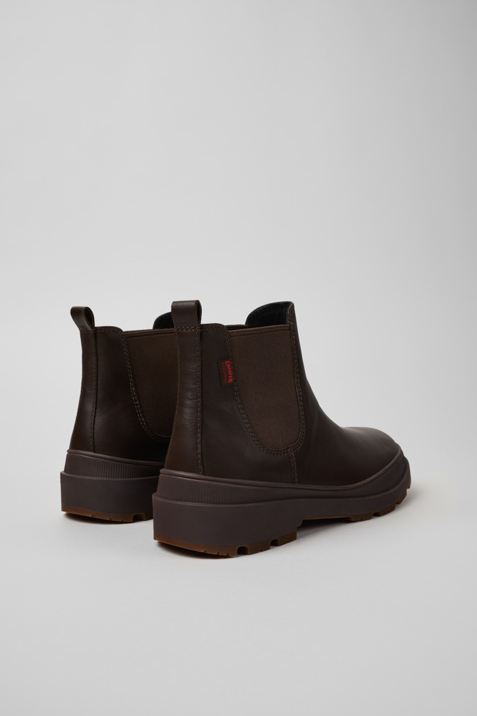 Camper Brutus Trek HYDROSHIELD® MICHELIN - Braune Herrenstiefelette aus Leder