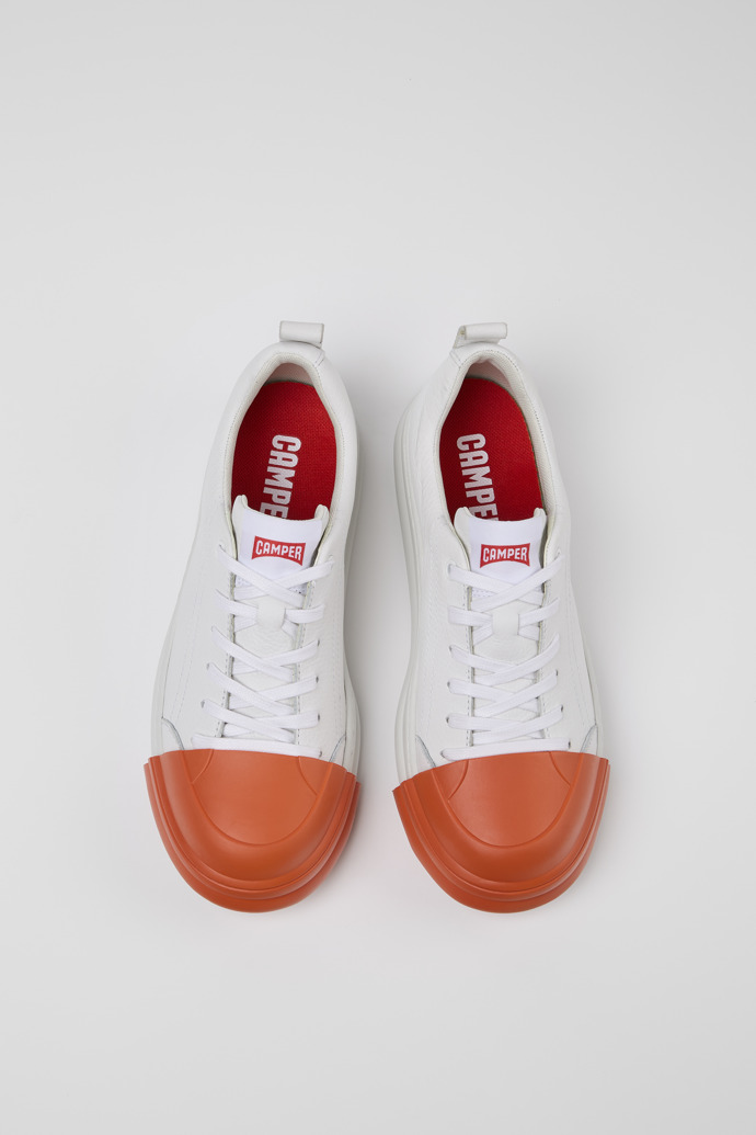 Camper Junction Runner - Weißer Ledersneaker für Damen