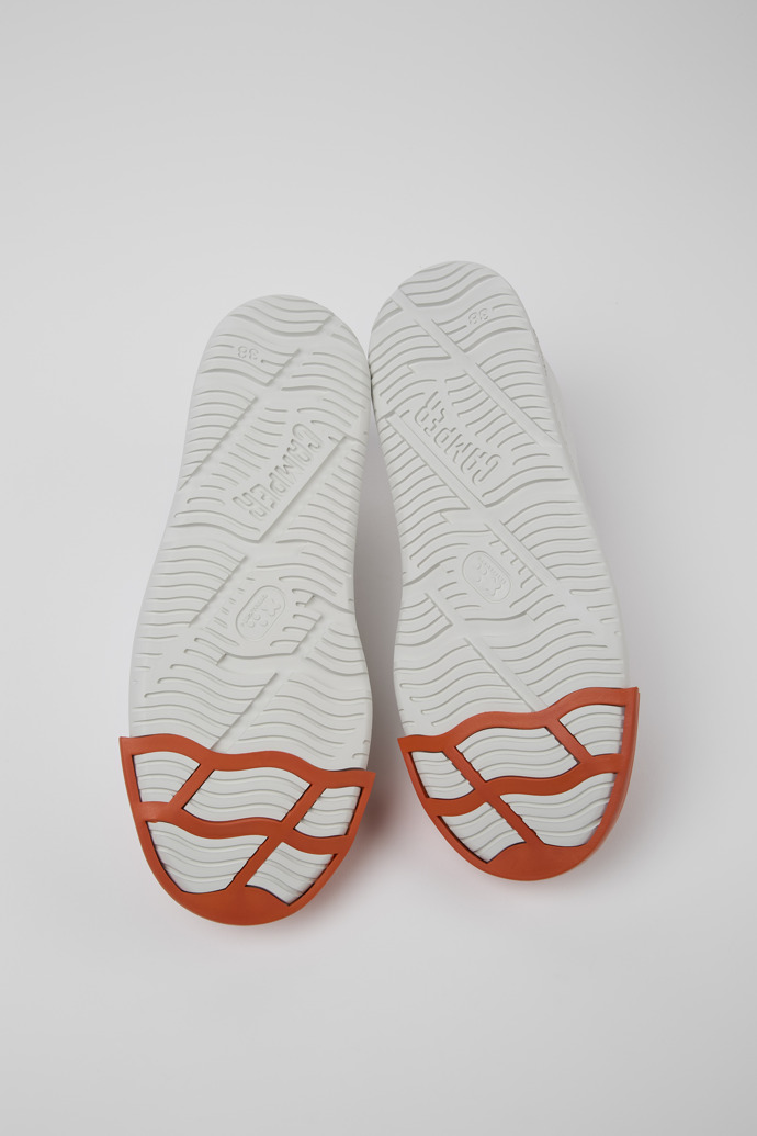 Camper Junction Runner - Weißer Ledersneaker für Damen