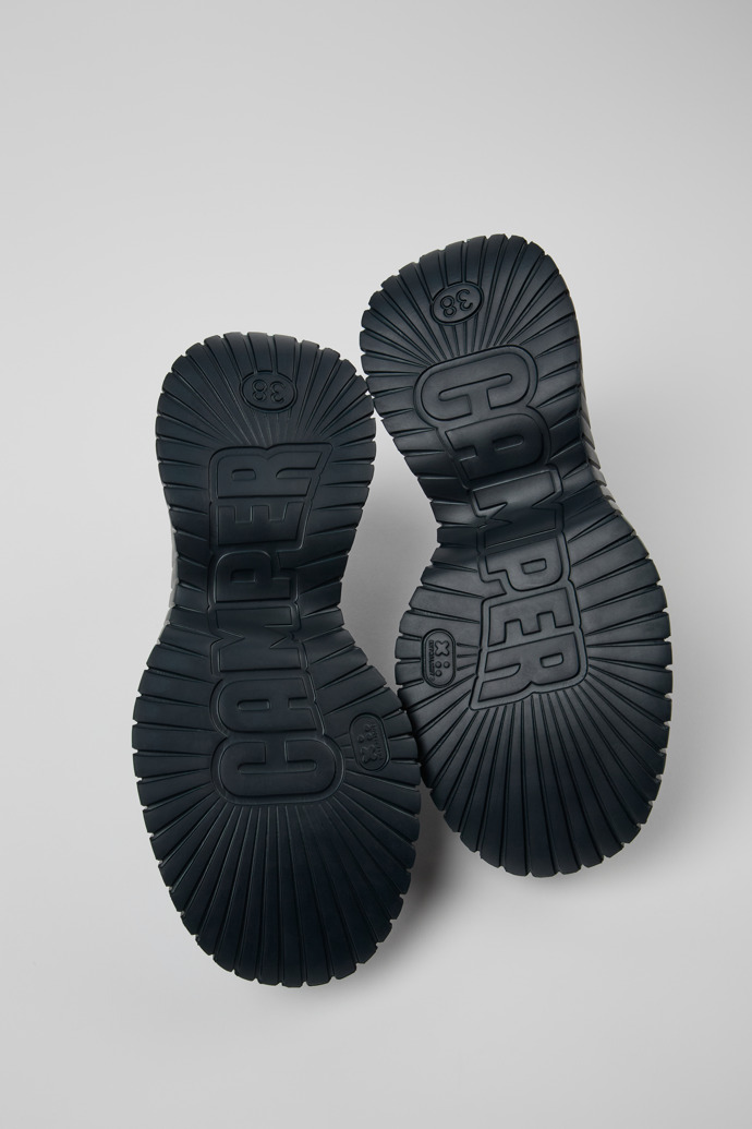Camper BCN - Grüner Damenschuh aus Leder