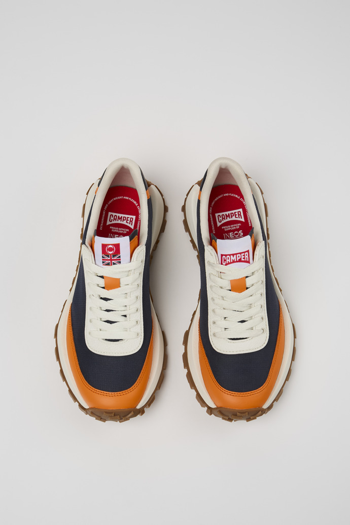 Camper Camper x INEOS Britannia - Blauer Damensneaker aus Textil/Leder