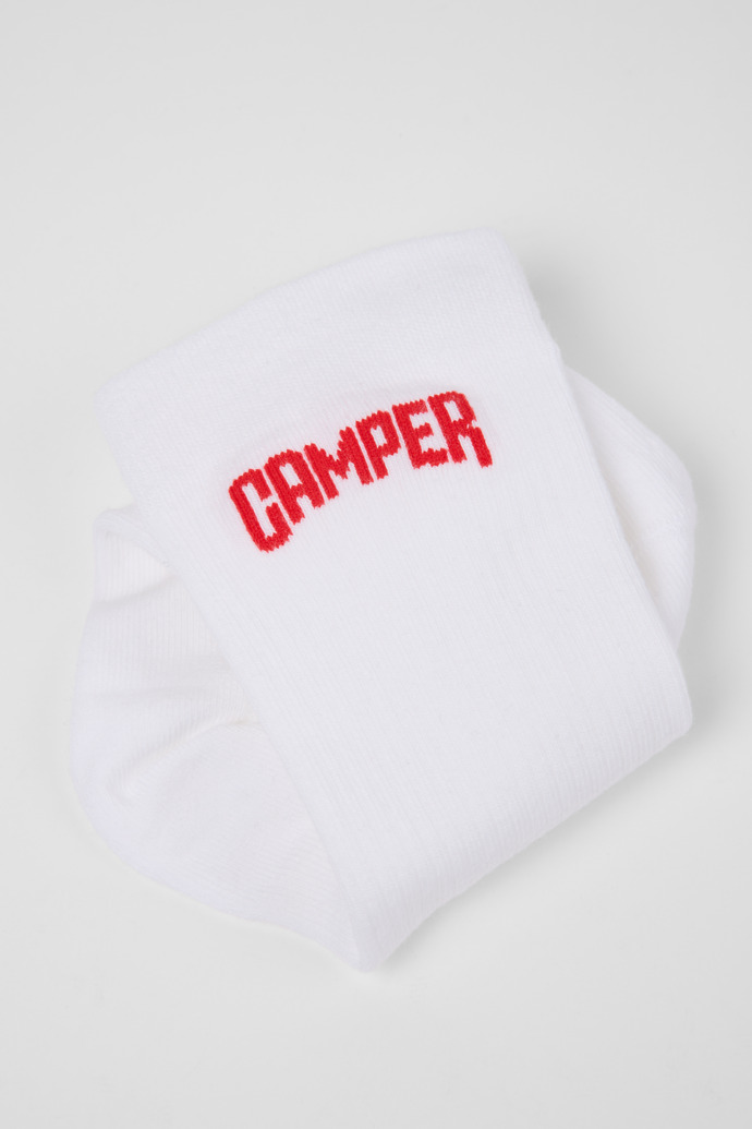 Camper Socks - Weiße Kurzsocken als Basic