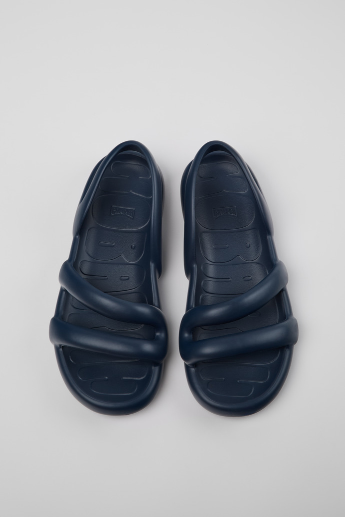 Camper Kobarah Flat Wide - Blaue Herrensandale.