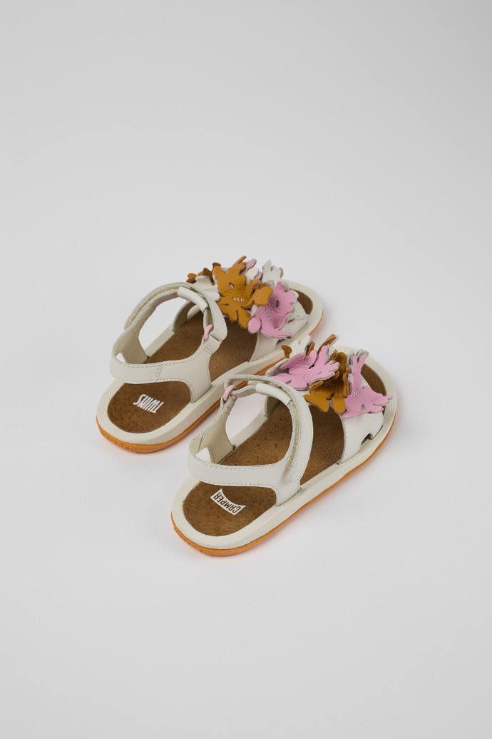 Camper Twins - Mehrfarbige Ledersandalen