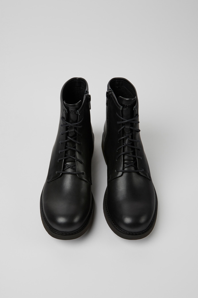 Camper Neuman - Schwarzer Stiefeletten aus Leder für Damen.
