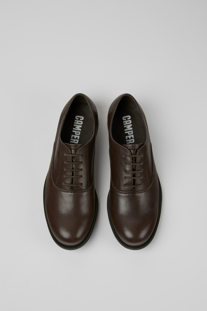 Camper Mil - Brauner Damenschuh aus Leder
