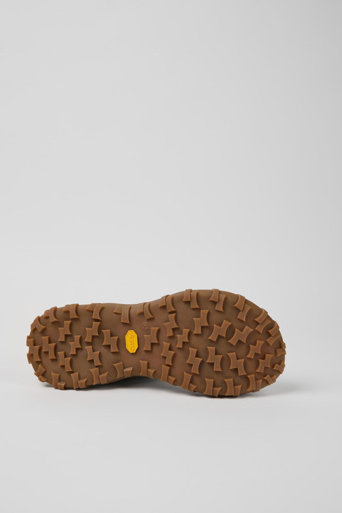 Camper Drift Trail Sandal - Grüne Herrensandalen aus recyceltem PET und Leder.