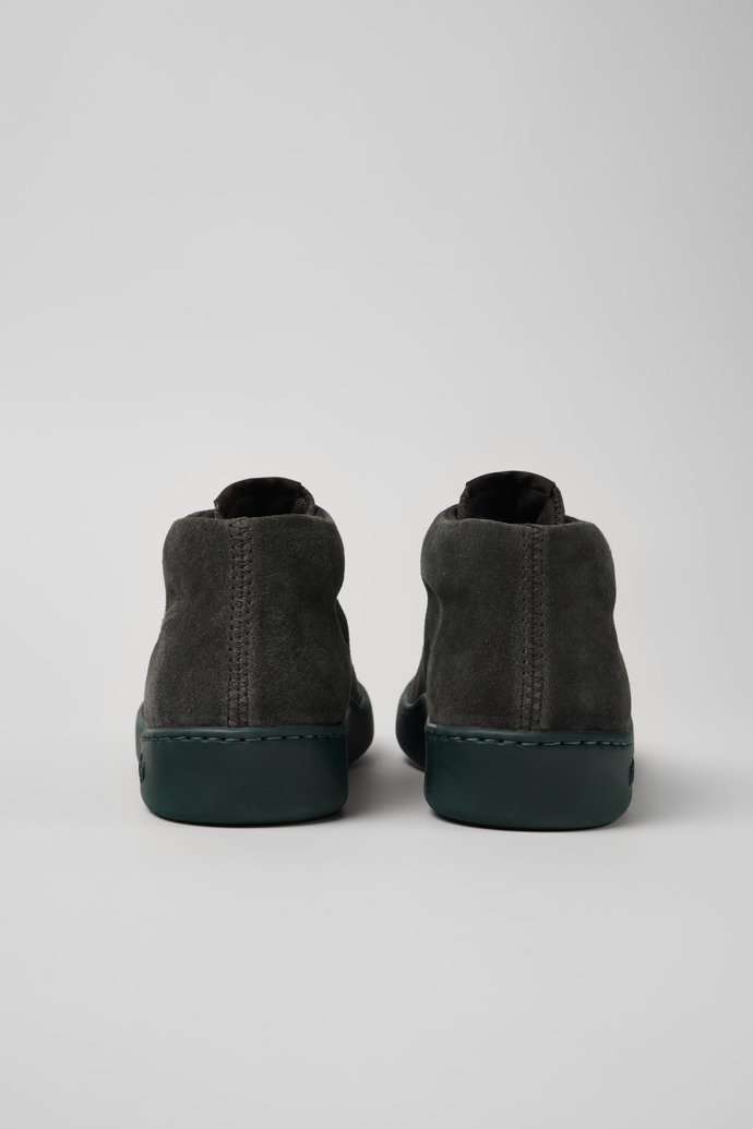 Camper Peu Touring - Grauer Herrensneaker aus Nubukleder