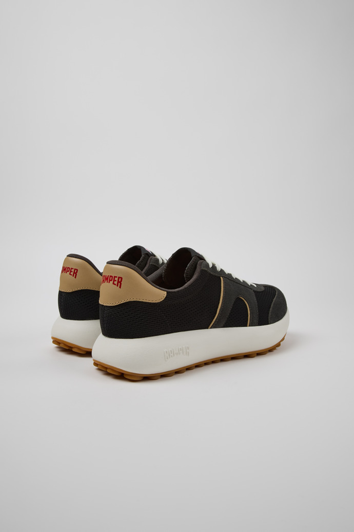 Camper Pelotas Athens - Mehrfarbiger Herrensneaker aus recyceltem PET und Nubukleder.