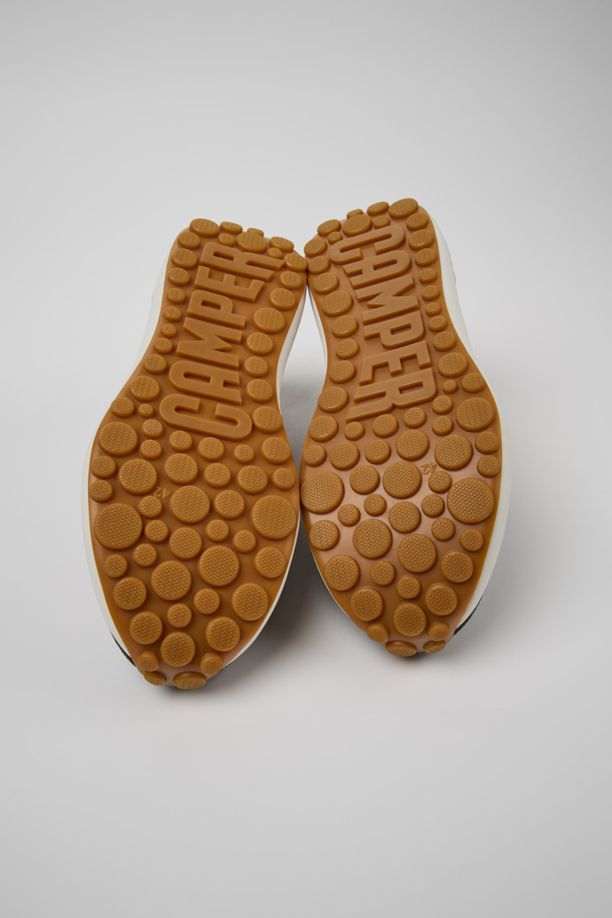 Camper Pelotas Athens - Mehrfarbiger Herrensneaker aus recyceltem PET und Nubukleder.