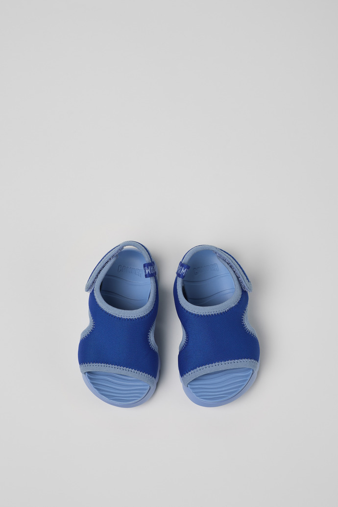 Camper Oruga - Blaue Textilsandalen