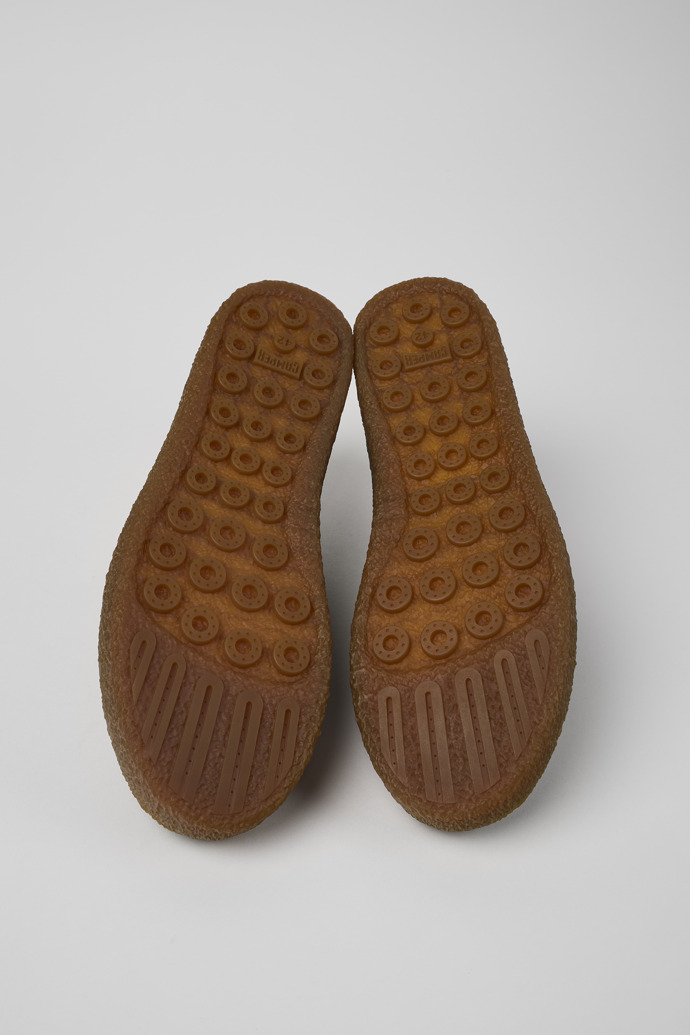Camper Peu Terreno - Grüner Herrenschuh aus Nubukleder