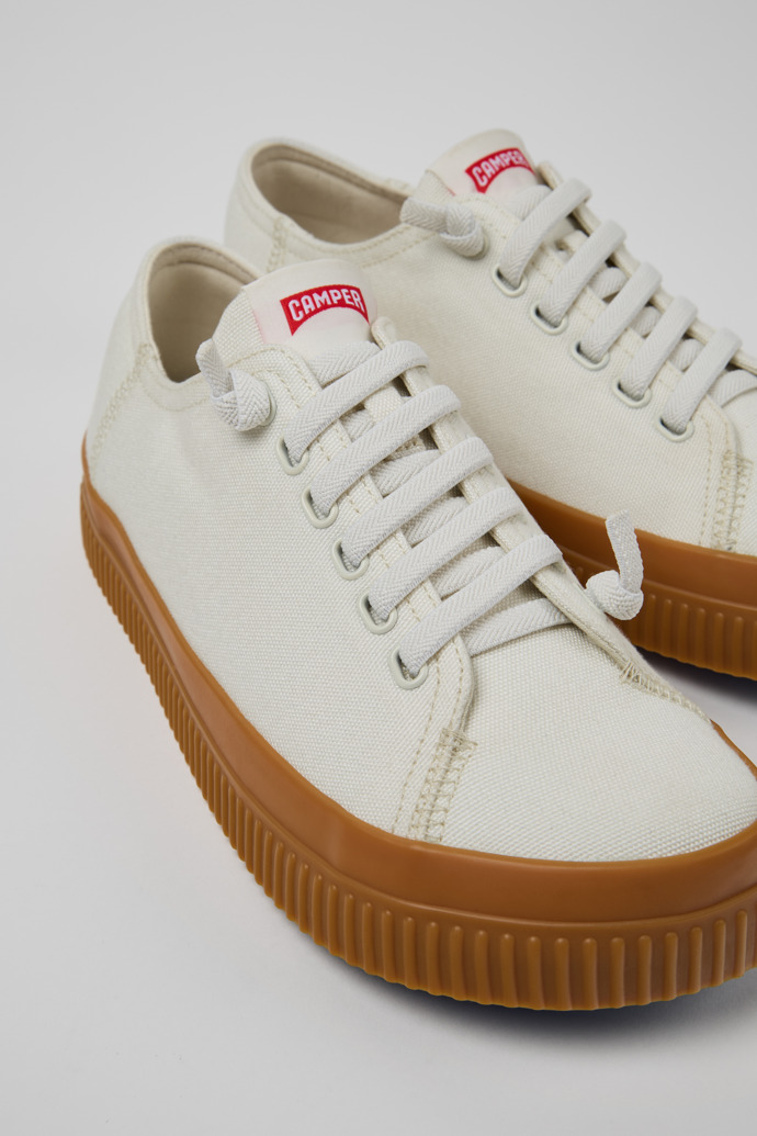Camper Peu Roda - Weißer Herrensneaker aus TENCEL™ Lyocell.