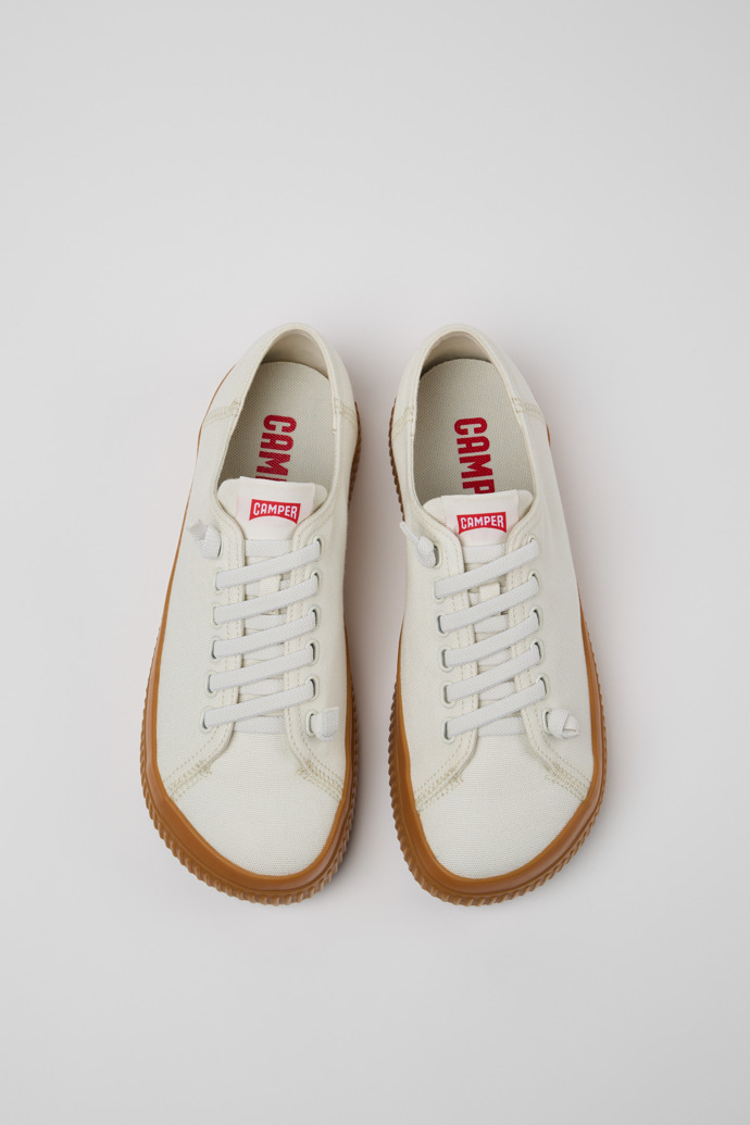 Camper Peu Roda - Weißer Herrensneaker aus TENCEL™ Lyocell.