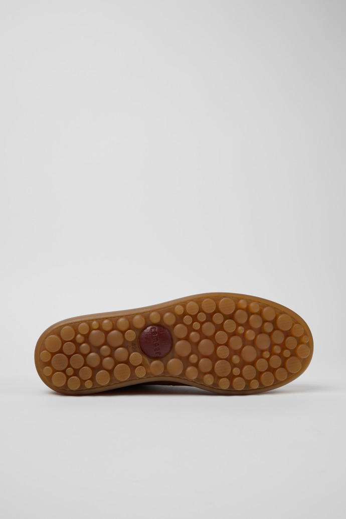 Camper Twins - Brauner Herrenschuh aus Leder.