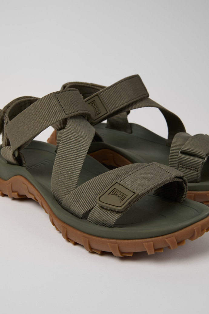 Camper Drift Trail Sandal - Graue Herrensandale aus Recycling-PET.
