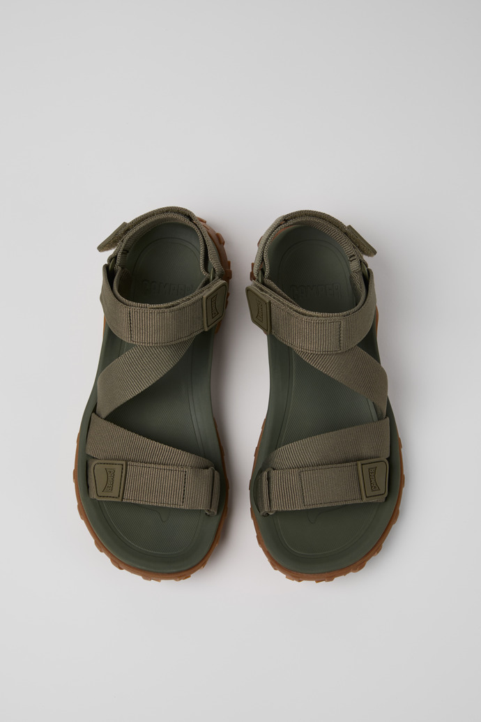 Camper Drift Trail Sandal - Graue Herrensandale aus Recycling-PET.