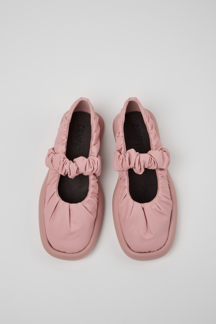 Camper Onda - Rosafarbener Mary Jane-Damenschuh aus Textil