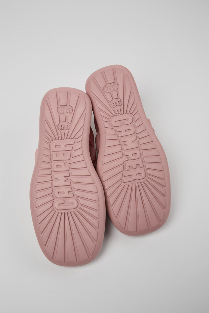 Camper Onda - Rosafarbener Mary Jane-Damenschuh aus Textil