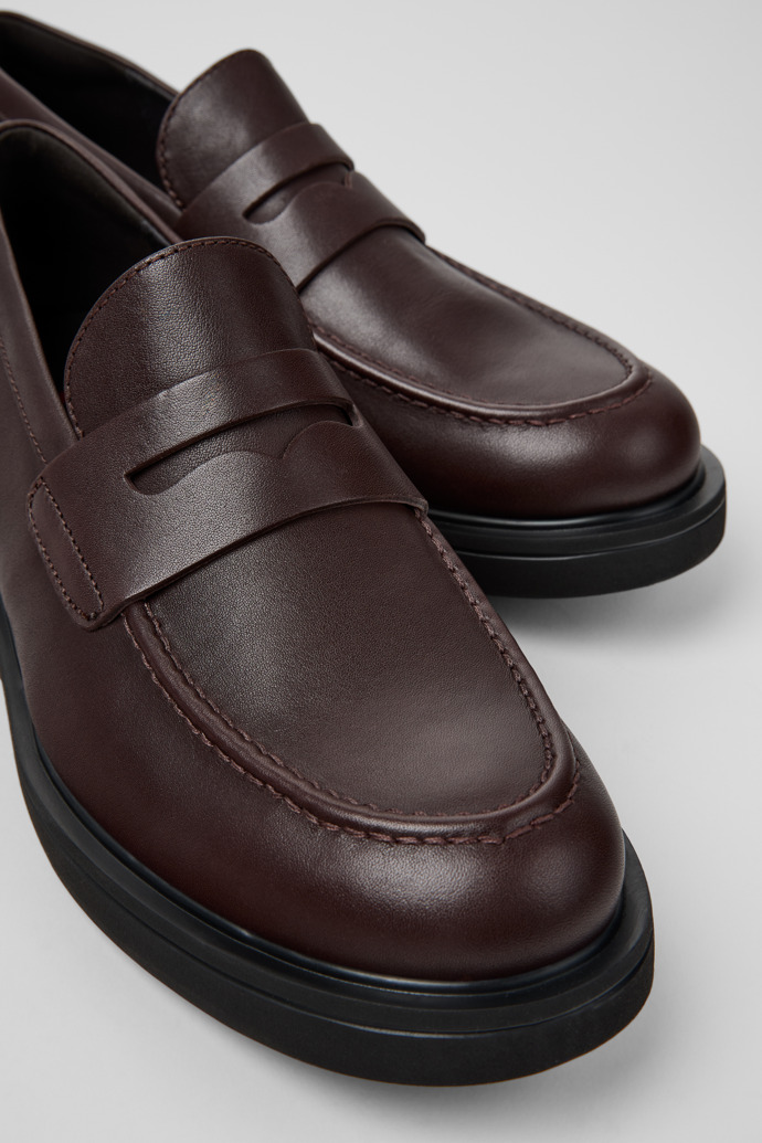 Camper Norman - Brauner Herrenschuh aus Leder.