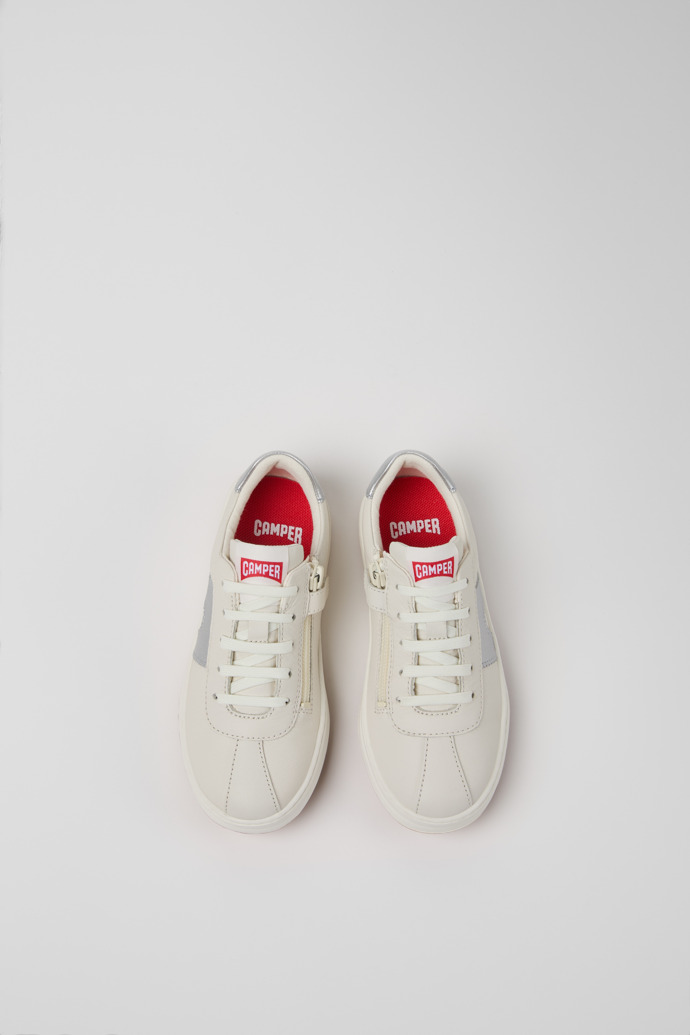Camper Runner - Mehrfarbige Kindersneaker aus Leder.