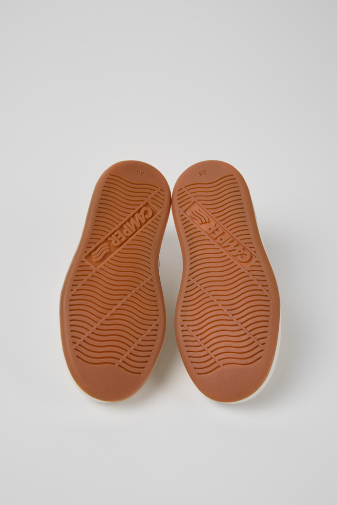 Camper Runner - Mehrfarbige Kindersneaker aus Leder.