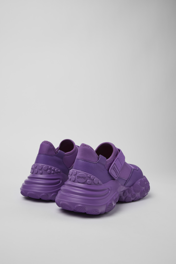 Camper Pelotas Mars - Violetter Herrensneaker aus Textil/Leder