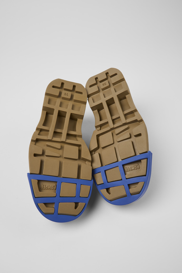 Camper Junction - Braune Wallabee-Lederschuhe für Damen
