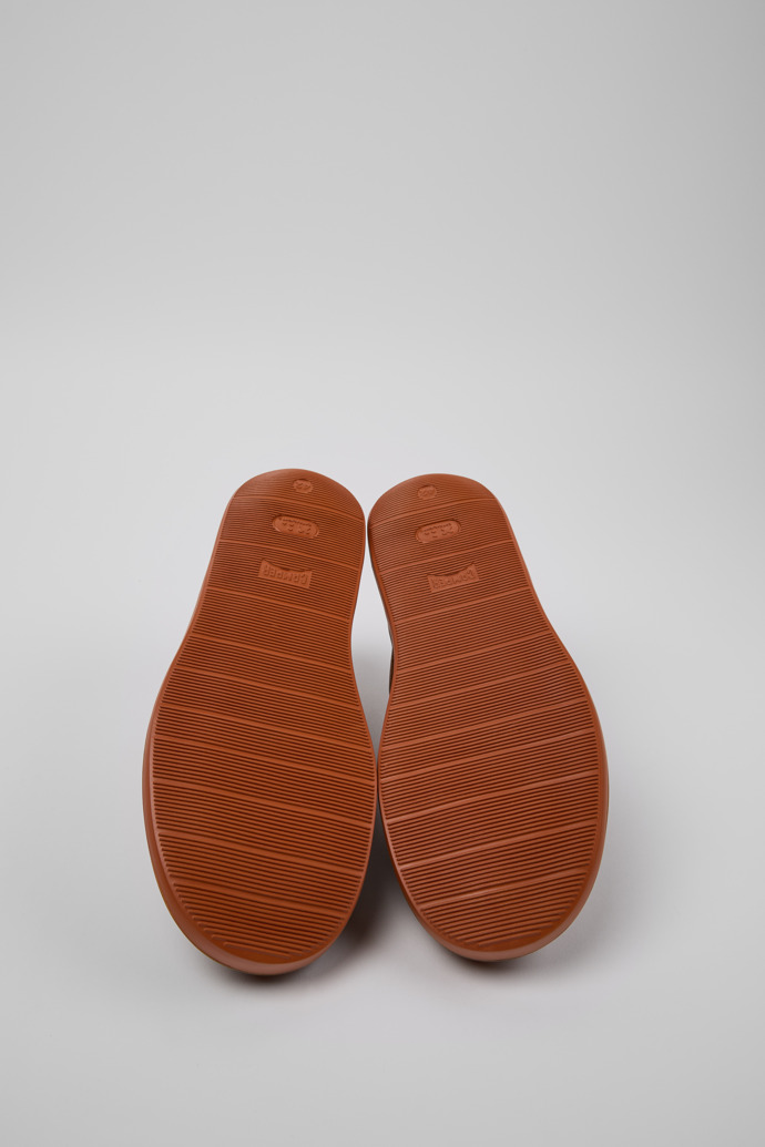 Camper Wagon - Brauner Herrenschuh aus Leder.