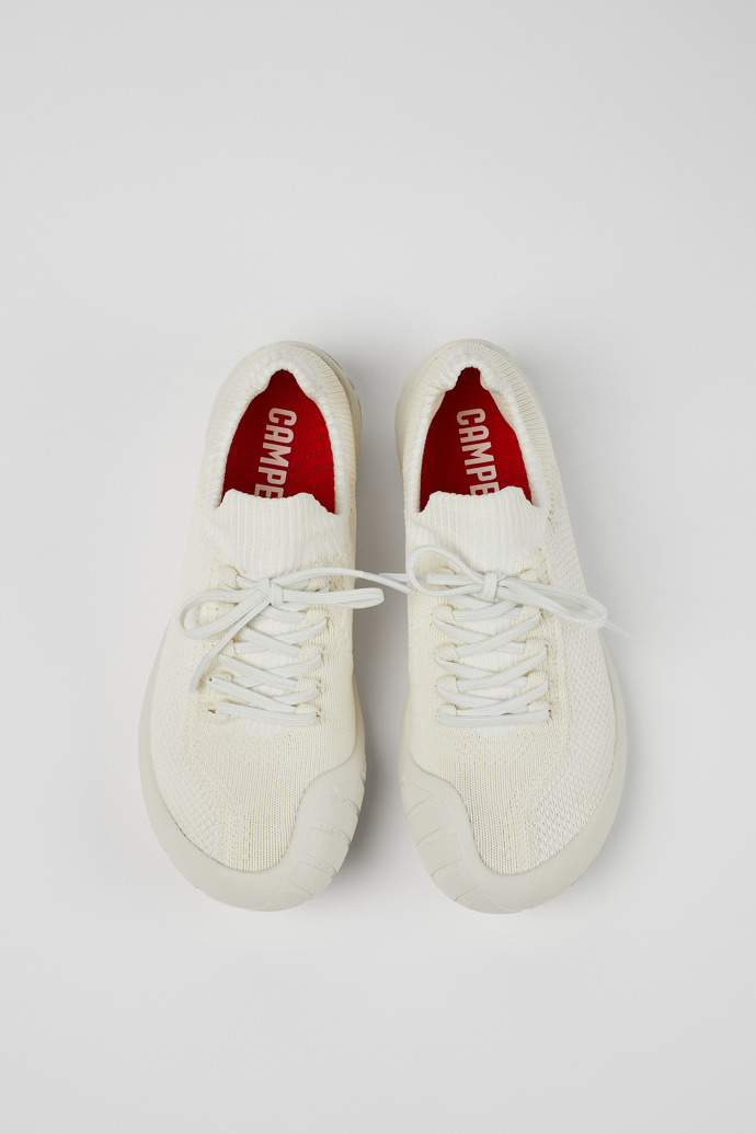Camper Peu Path - Weißer Damensneaker aus Textil