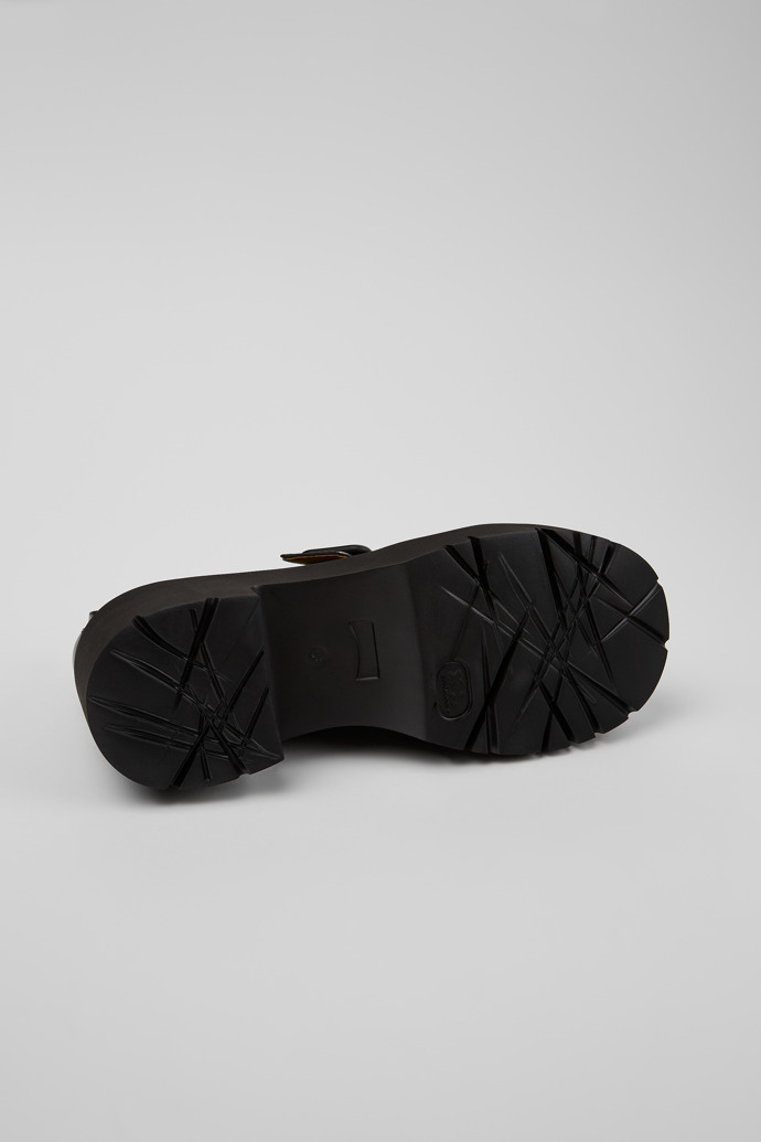 Camper Milah - Schwarzer Damenschuh aus Leder.