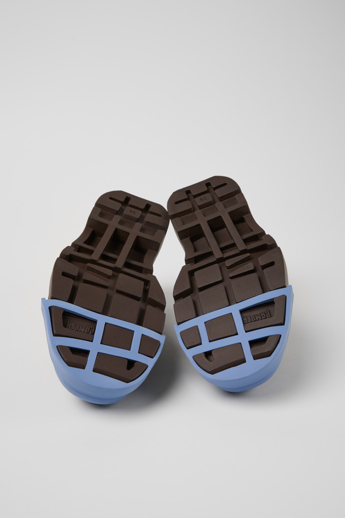 Camper Junction - Brauner Lederschuh für Damen.