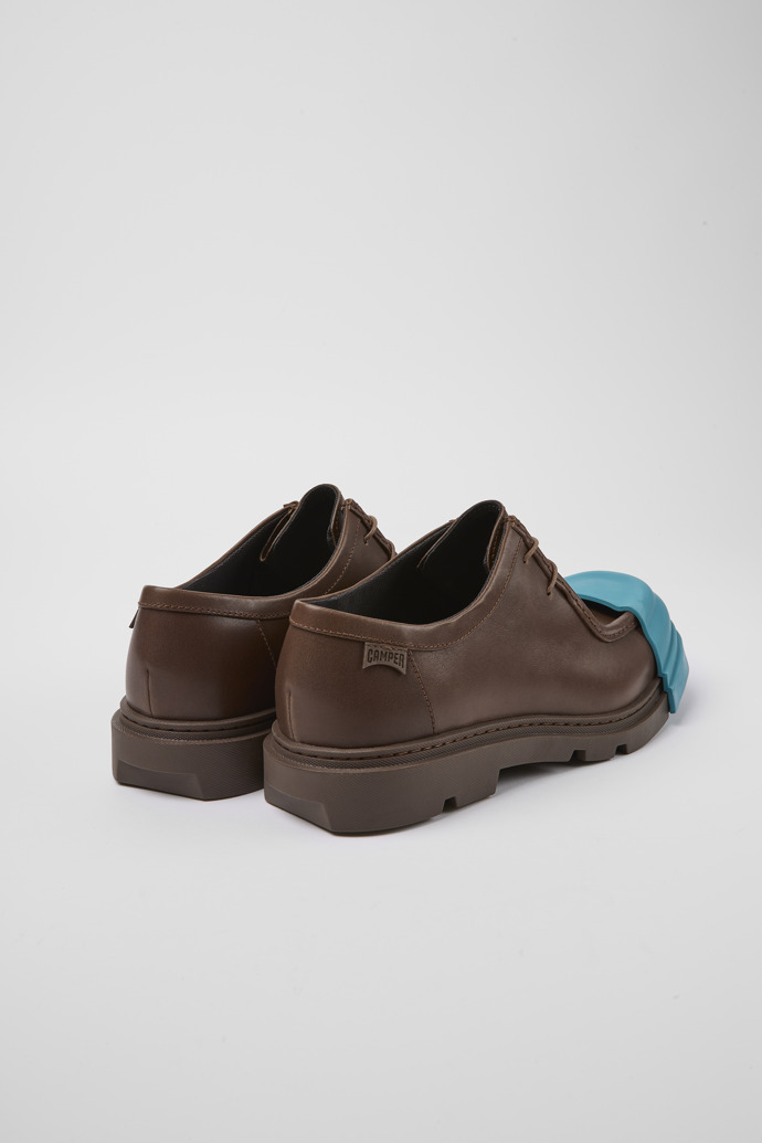 Camper Junction - Brauner Herrenschuh aus verantwortungsvollem Leder