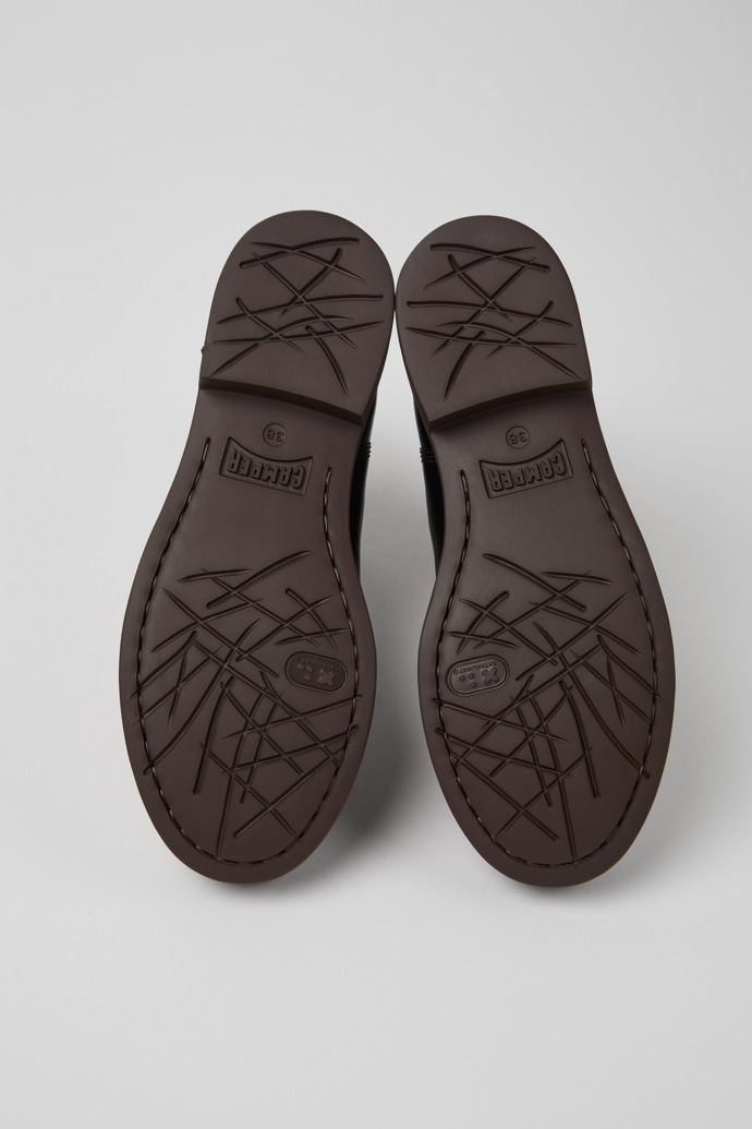Camper Dean - Braune Damenstiefelette aus Leder