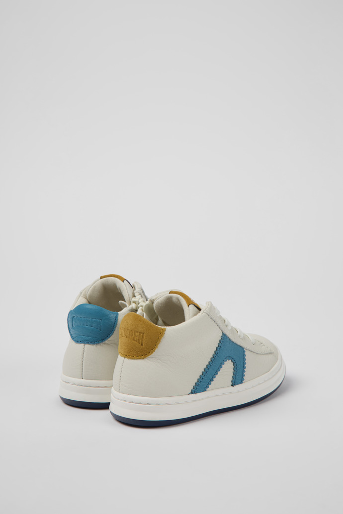 Camper Twins - Weißer Kindersneaker aus Leder
