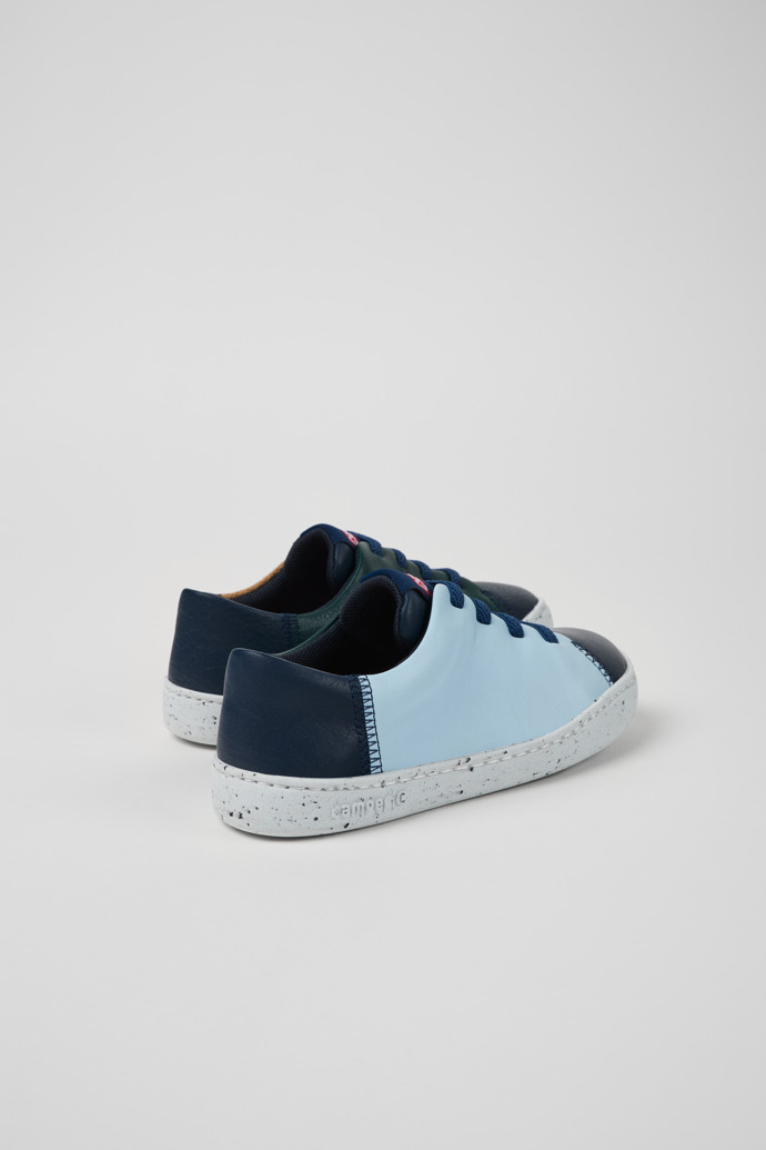 Camper Twins - Mehrfarbige Kindersneaker aus Leder und Nubukleder