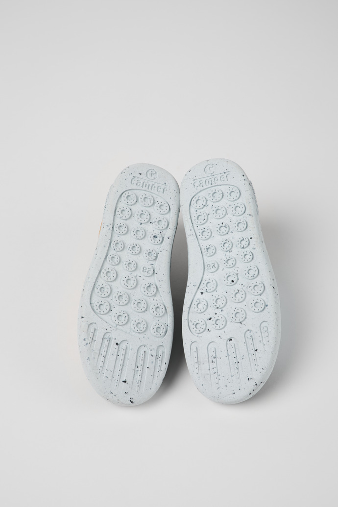 Camper Twins - Mehrfarbige Kindersneaker aus Leder und Nubukleder