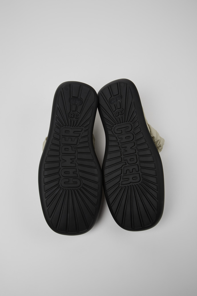 Camper Onda - Grauer Mary Jane-Damenschuh aus Textil