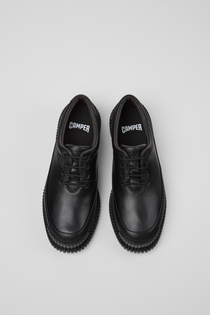 Camper Pix - Schwarzer Lederschuh für Damen.
