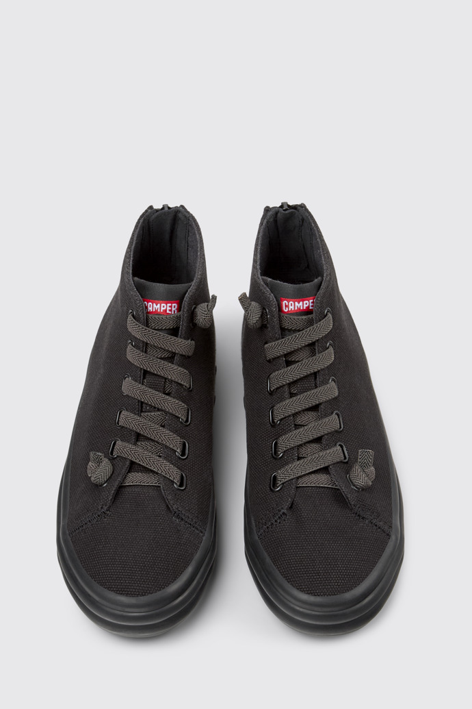 Camper Hoops - Schwarzer Damensneaker aus Textil