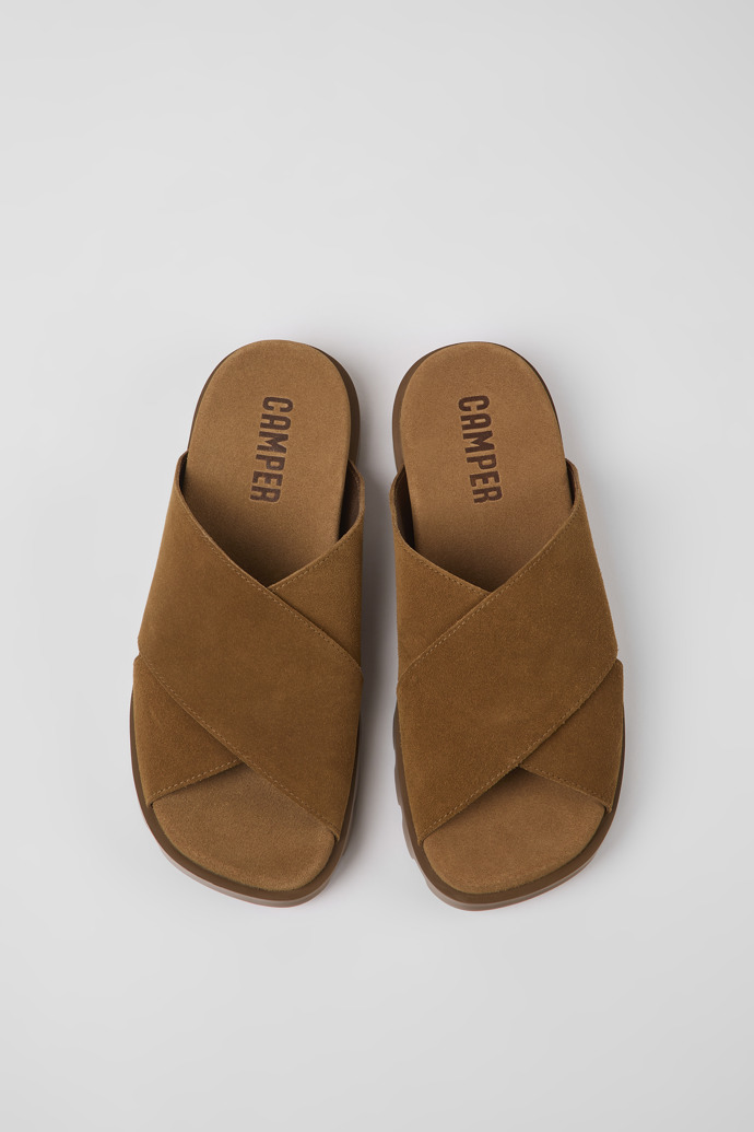 Camper Brutus Sandal - Damensandale aus Nubukleder in Braun