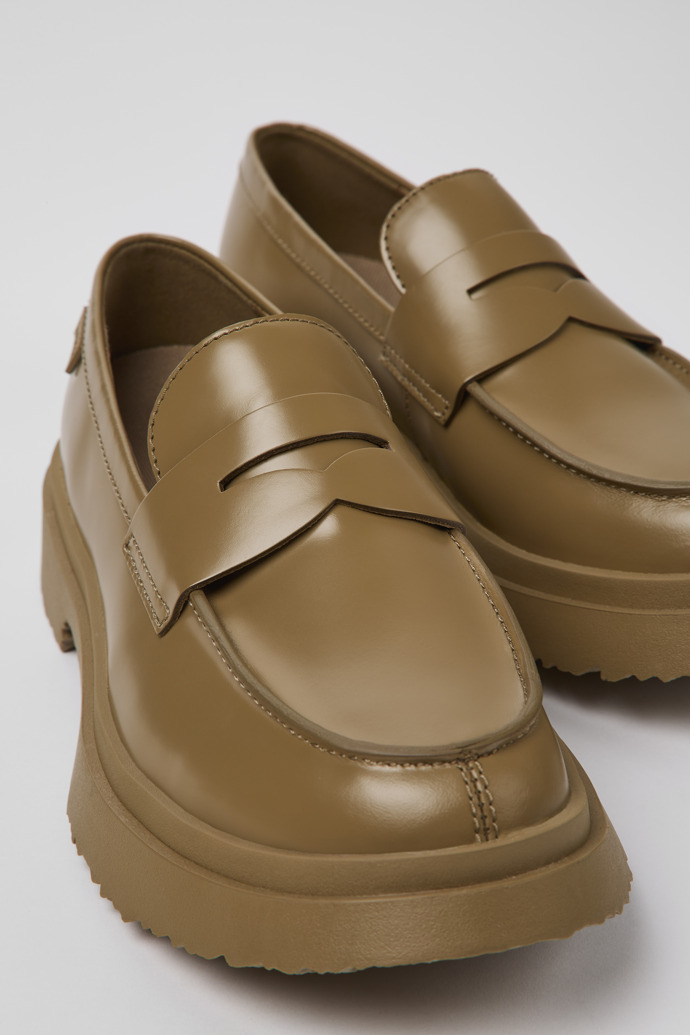 Camper Walden - Braune Lederloafer für Damen