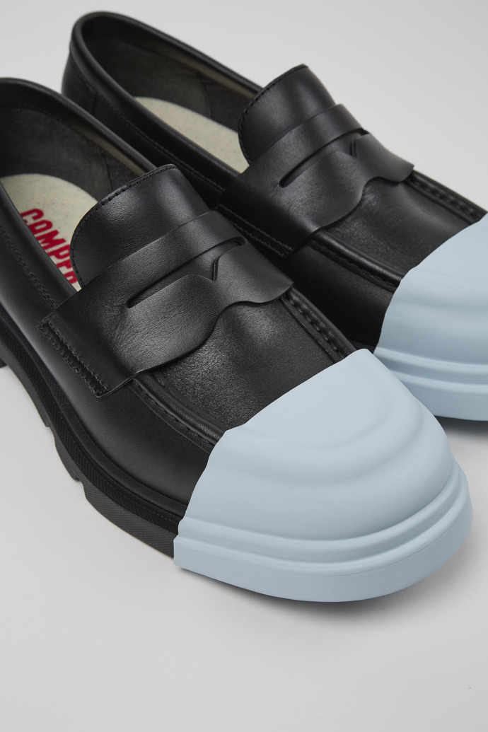Camper Junction - Schwarzer Damenloafer aus Leder