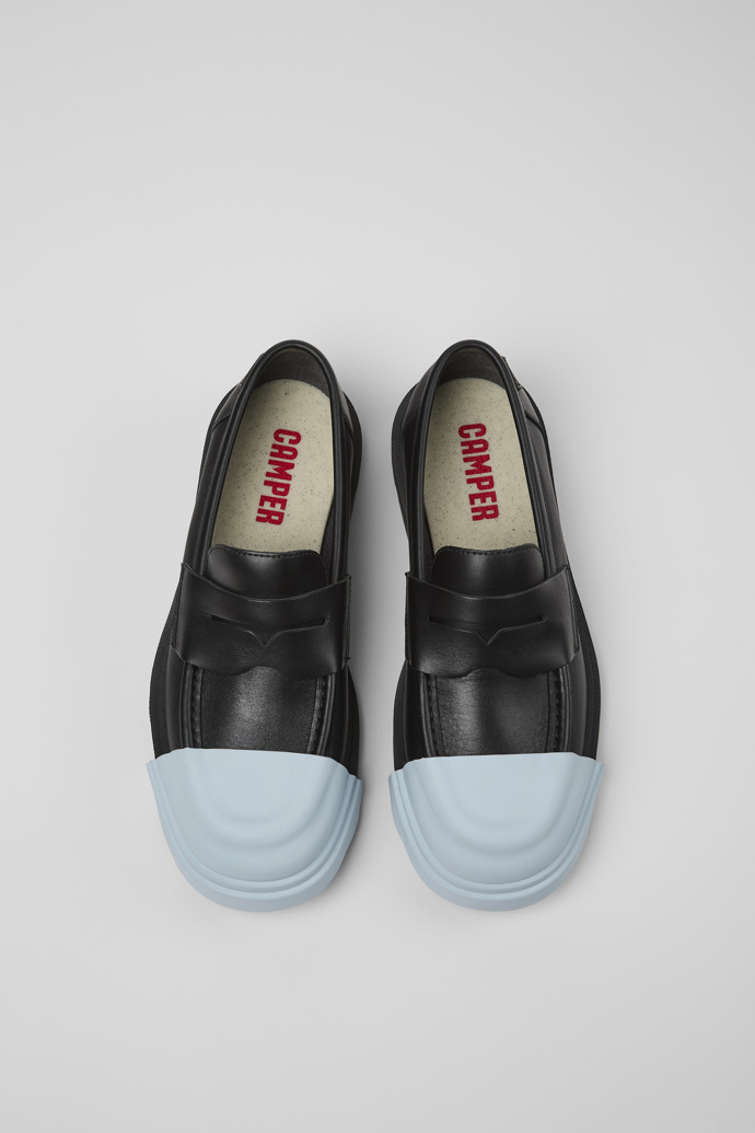 Camper Junction - Schwarzer Damenloafer aus Leder