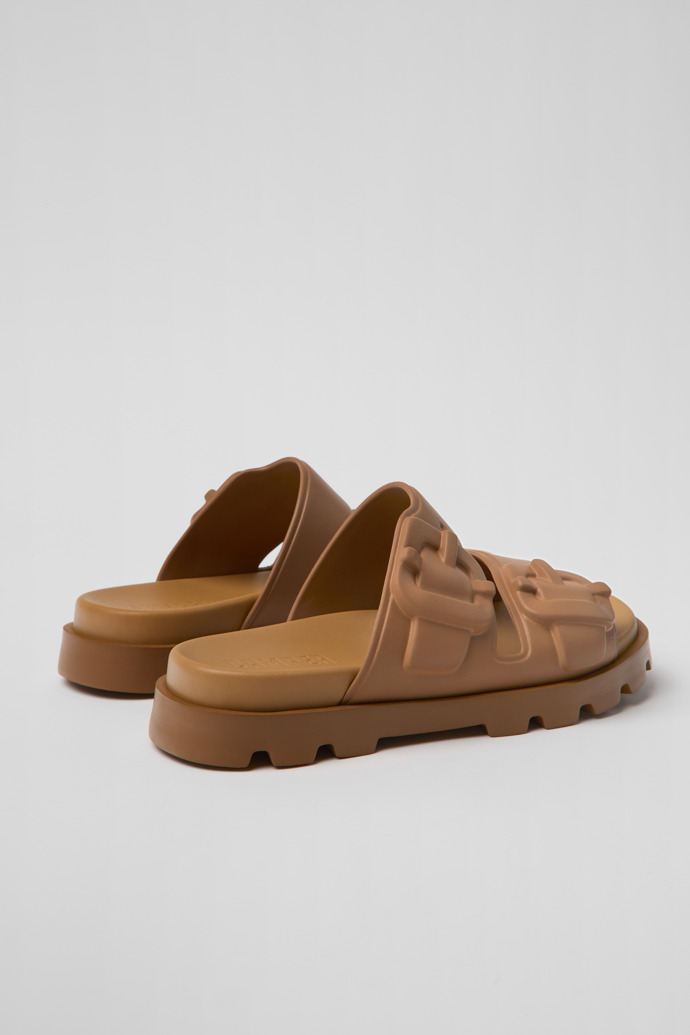 Camper Brutus Sandal - Braune EVA-Sandale für Damen.