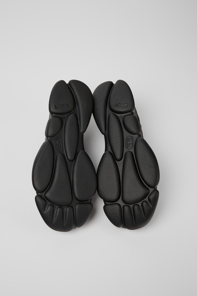 Camper Karst - Schwarzer Herrenschuh aus Leder.
