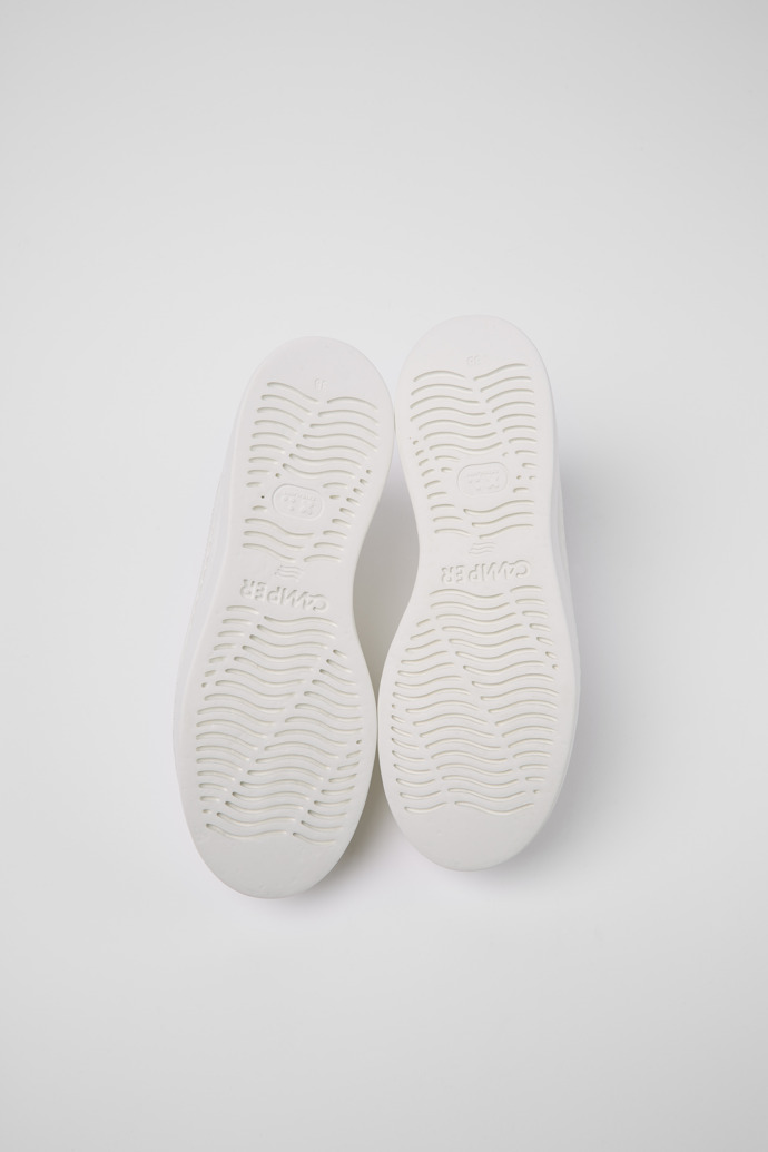Camper Twins - Weiß-bunter Damensneaker aus recyceltem Leder