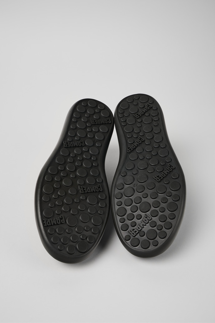 Camper Twins - Schwarz-blauer Ledersneaker für Herren
